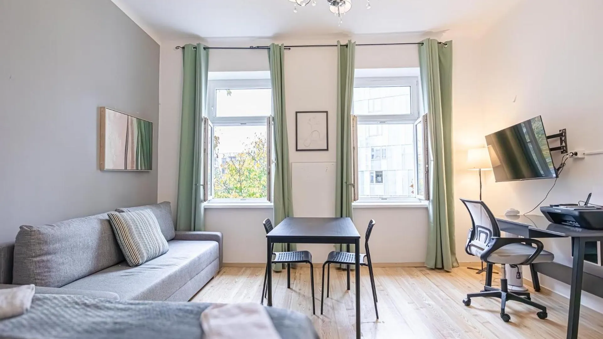 Near Danube & Prater Stern/Central & Comfy 1Br Apt Bécs 0*,  Ausztria